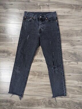 Levi's Women's Jeans Wedgie Washed Black Size 25